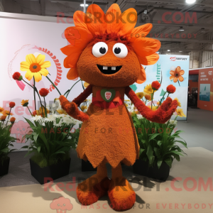 Roest boeket bloemen...