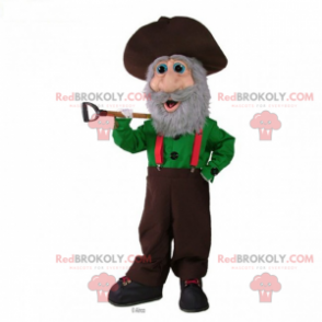 Mascotte de personnage - Bucheron - Redbrokoly.com