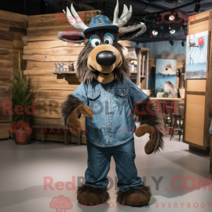 Black Elk-mascottekostuum...