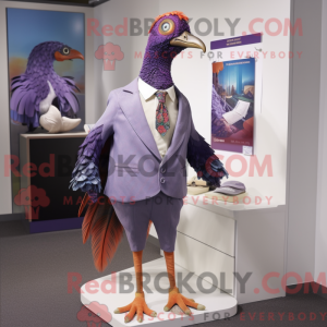 Lavender Pheasant mascot...