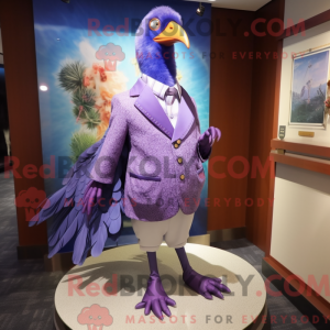 Lavendel fasan maskot...