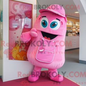 Postava maskota Pink Phone...