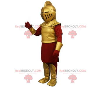 Mascotte de personnage - Chevalier - Redbrokoly.com