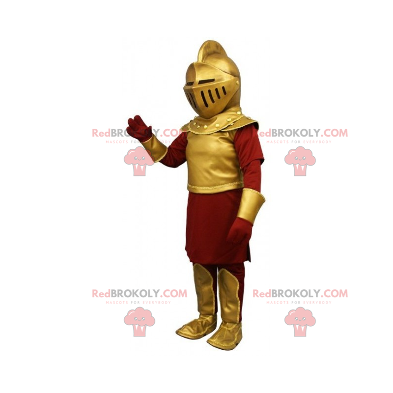Karaktär maskot - Knight - Redbrokoly.com