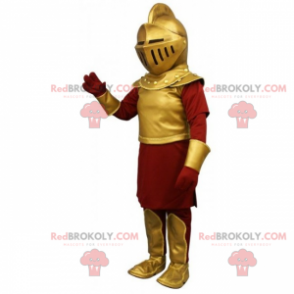Mascote do personagem - Cavaleiro - Redbrokoly.com