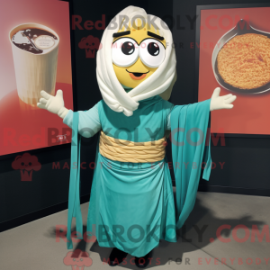 Blågrønn Ramen máscara de...