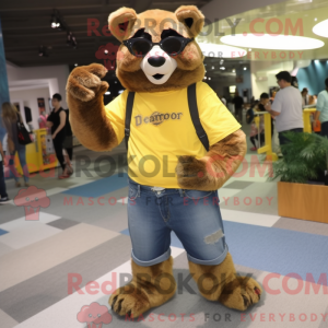 Costume de mascotte d ours...