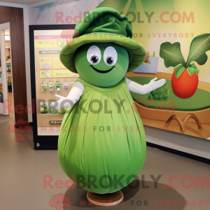Olive Zucchini Maskottchen...