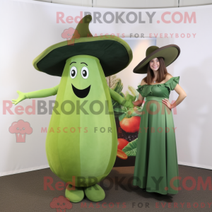 Olive Zucchini mascot...