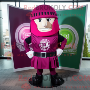 Disfraz de mascota Magenta...