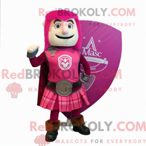 Magenta Celtic Shield...
