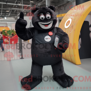 Black Phone-mascottekostuum...