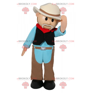 Mascote do personagem - Cowboy - Redbrokoly.com