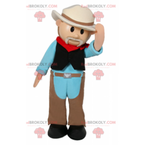 Mascota de personaje - vaquero - Redbrokoly.com