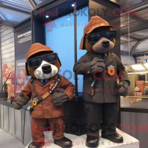 Disfraz de mascota de Rust...