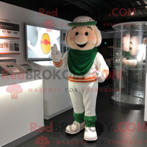 Costume mascotte du drapeau...