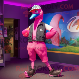 Máscara Magenta Flamingo...