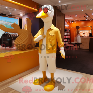 Máscara de Cisne Dourado...