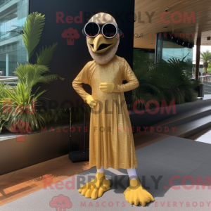 Máscara de Cisne Dourado...
