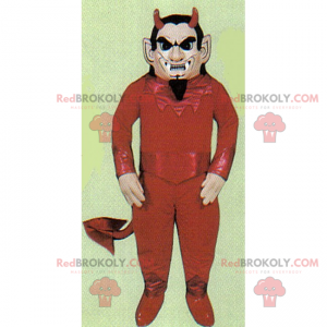 Karaktermaskot - Djævel - Redbrokoly.com