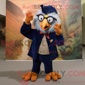 Navy Harpy maskot kostume...