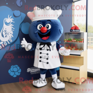 Disfraz de mascota de Navy...