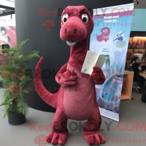 Kastanjebruin Brachiosaurus...