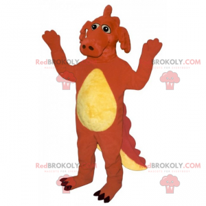 Karaktär maskot - Dragon - Redbrokoly.com