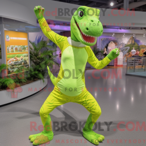 Limegrønn Allosaurus...