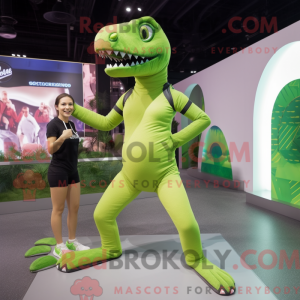 Lime Green Allosaurus...