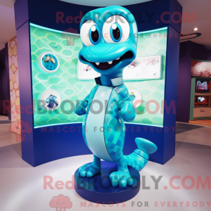Disfraz de mascota Cyan...