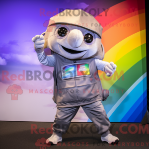 Maskottchenkostüm Silver...