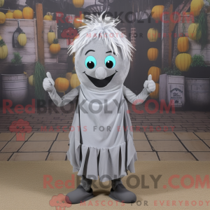 Gray Onion-maskotdraktfigur...