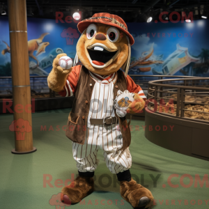 Rust Pirate Maskot Drakt...