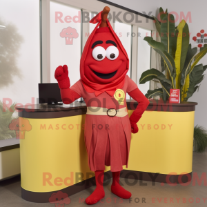 Disfraz de mascota Red Baa...