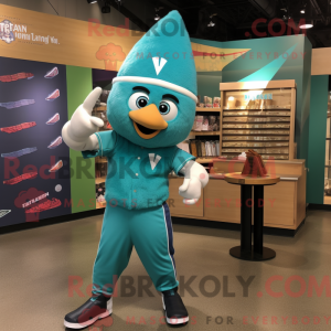 Disfraz de mascota Teal...