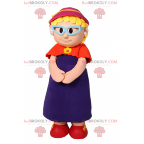 Character mascot - Grandmother - Redbrokoly.com