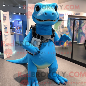 Sky Blue Komodo Dragon...