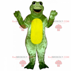 Character mascot - Frog with a big smile - Redbrokoly.com