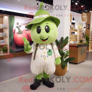 Oliven reddik maskot drakt...