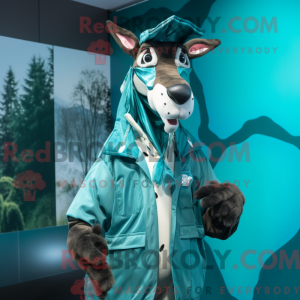 Costume mascotte d okapi...