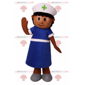 Mascota de personaje - Enfermera - Redbrokoly.com