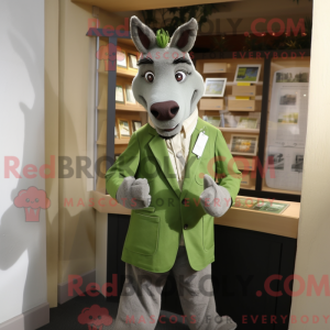 Disfraz de mascota burro...