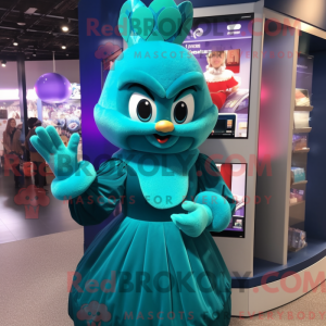 Disfraz de mascota Teal...