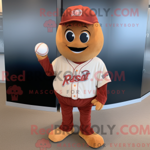 Rust Baseball Ball maskotka...