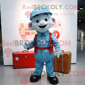 Ice mascot costume...