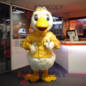 máscara Gold Geese tem uma...