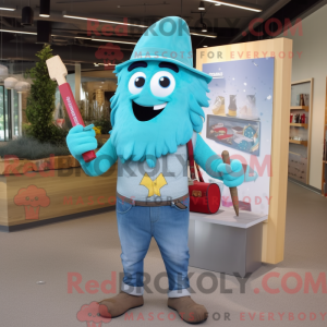 Turkis Knife Thrower maskot...