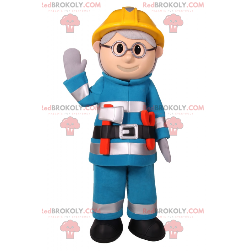 Karaktermaskot - Arbejder - Redbrokoly.com