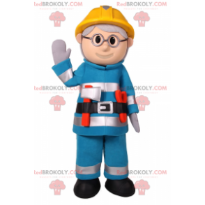 Character mascot - Worker - Redbrokoly.com